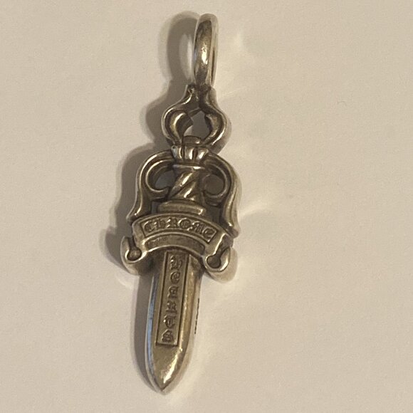 Chrome Hearts Other - Chrome Hearts Double Dagger Pendant (No Ball Chain)
